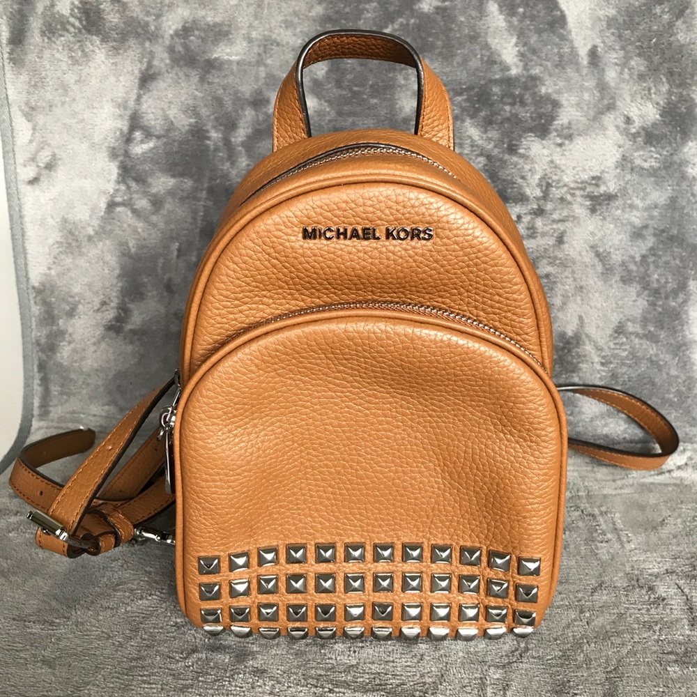 Michael Kors abbey studded backpack